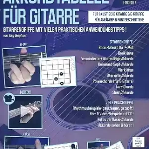 Die klingende Akkordtabelle (+CD +DVD) für Gitarre Abverkauf