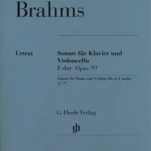 Sonate F-Dur op.99 für Violoncello und Klavier Kostenfreie Lieferung