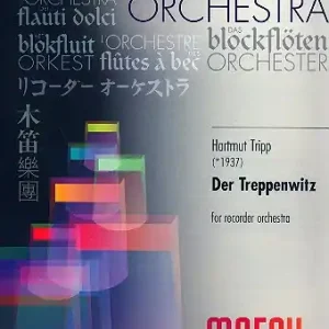 Nur Für Kurze Zeit Der Treppenwitz für Blockflötenorchester Partitur und Stimmen