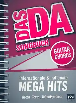 Das DA Songbuch - Megahits Songbook Noten/Texte/Akkorde Gratis Versand
