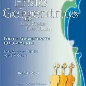 Erste Geigentrios Band 1 für 3 Violinen Partitur und Stimmen Zertifiziert