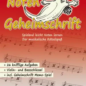 Noten Geheimschrift (Violin- und Bassschlüssel) Jetzt Kaufen