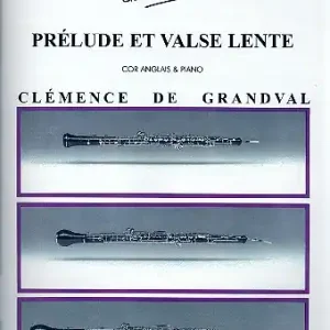 Abverkauf Prélude et valse lente pour cor anglais et piano