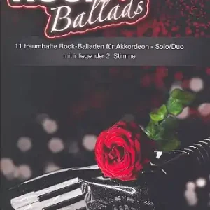 Online Kaufen Rock Ballads für 1-2 Akkordeons Partitur und Stimme