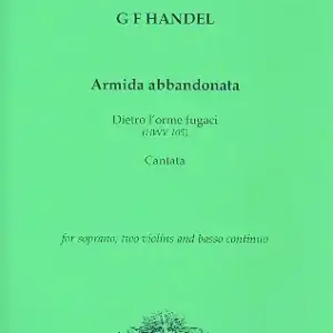 Armida abbandonata HWV105 for soprano, 2 violins and Bc Top-Angebot