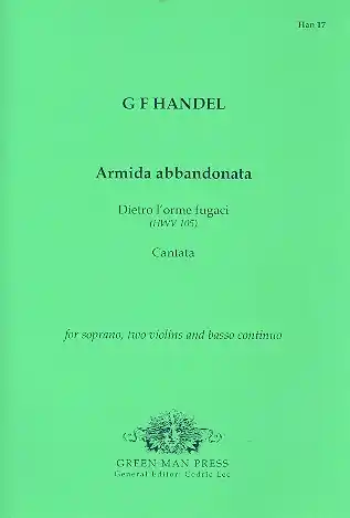 Armida abbandonata HWV105 for soprano, 2 violins and Bc Top-Angebot