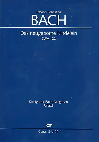 Bestseller Das neugeborne Kindelein Kantate Nr.122 BWV122