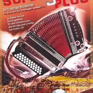Jetzt Kaufen Super3plus (+CD) für Steirische Handharmonika (3-reihig) in Griffschrift