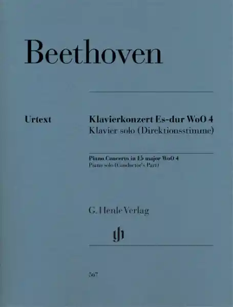 Preiswert Konzert Es-Dur WoO4 für Klavier und Orchester