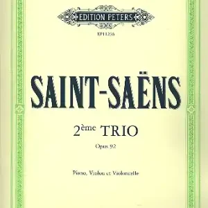 Trio e-Moll Nr.2 op.92 für Violine, Violoncello und Klavier Schneller Versand