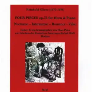 4 Pieces op.35 for horn and piano Saisonangebot