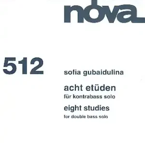 Neue Kollektion 8 Etüden für Kontrabass