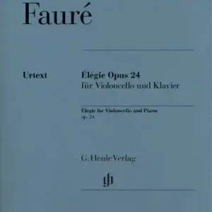 Schnäppchen Élégie op.24 für Violoncello und Klavier