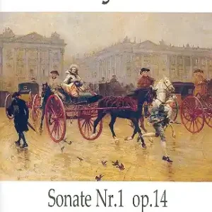 Neue Ware Sonate Nr.1 op.14 für Flöte, Violoncello und Klavier