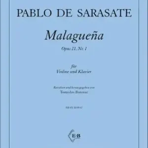 Gratis Versand Malaguena op.21,1 für Violine und Klavier