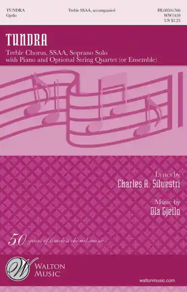 Tundra for soprano, female chorus and piano (string quartet/ensemble ad lib) Preiswert