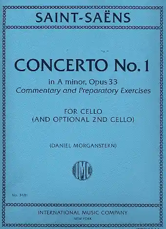 Heißes Angebot Concerto in a Minor no.1 op.33 for cello and orchestra