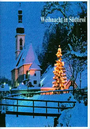 Weihnacht in Südtirol für gem Chor a cappella Kostenloser Rückversand