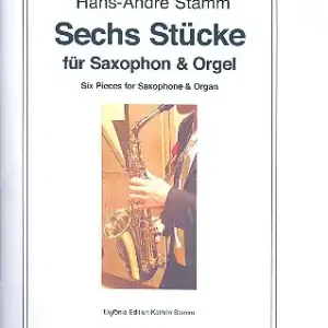 Mega-Angebot 6 Stücke für Saxophon und Orgel