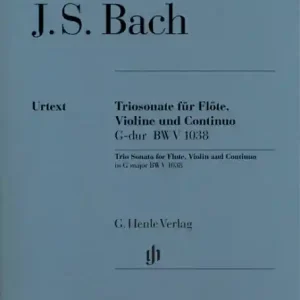 Sonderaktion Sonate G-Dur BWV1038 für Flöte, Violine und Bc