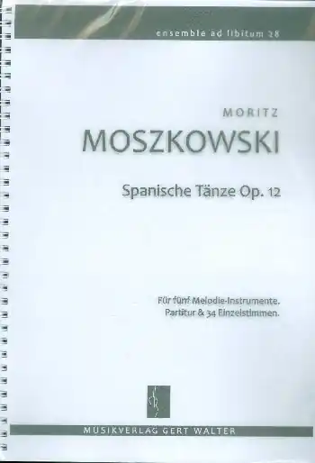 Spanische Tänze op.12 für flexibles Ensemble Super-Preis