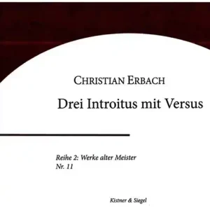Meistverkauft 3 Introitus mit Versus für Orgel