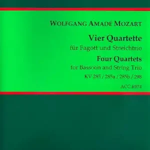 4 Quartette für Fagott, Violine, Viola und Violoncello Top-Preis