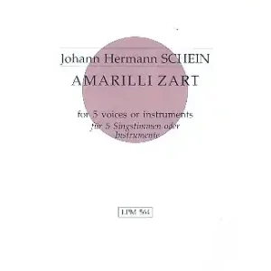 Kostenloser Versand Amarilli zart for 5 voices (instruments)