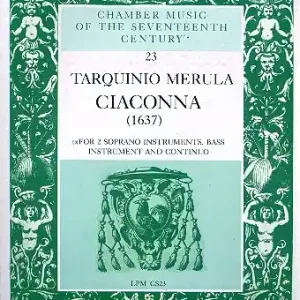 Ciaconna for 2 soprano instruments, bass instruments and Bc Top-Seller