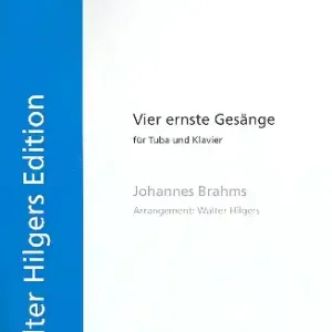 4 ernste Gesänge für Tuba und Klavier Markenprodukt