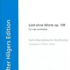 Lied ohne Worte op.109 für Tuba und Klavier Ausverkauf