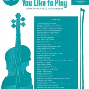 Abverkauf 37 Violin Pieces You like to play (+CD) for violin and piano