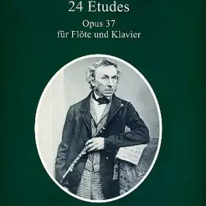 Super-Preis 24 Études op.37 für Flöte und Klavier
