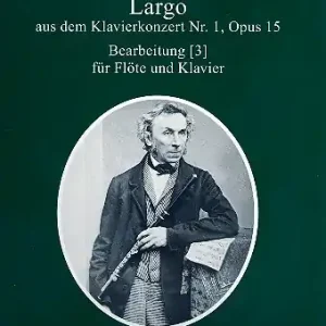 Top-Angebot Largo aus dem Klavierkonzert Nr.1 op.15 für Flöte und Klavier