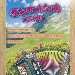 Nur Für Kurze Zeit Steirisch leicht für Steirische Handharmonika in Griffschrift