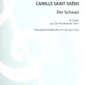 Der Schwan für Klavier Preisreduziert
