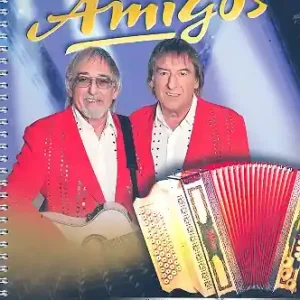 Schneller Versand 12 Original-Hits der Amigos (+CD) für Steirische Handharmonika in Griffschrift
