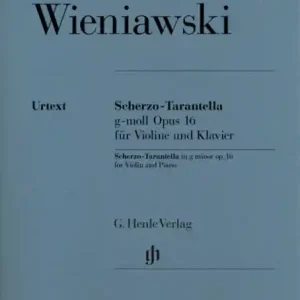 Scherzo-Tarantella g-Moll op.16 für Violine und Klavier Preisreduziert
