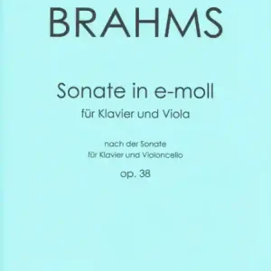 Sonderaktion Sonate e-Moll op.38 für Viola und Klavier