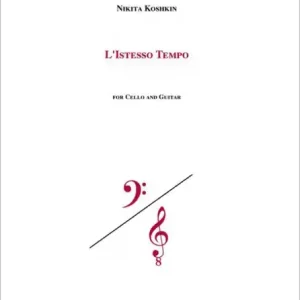 L'istesso tempo für Violoncello und Gitarre Versand Am Gleichen Tag