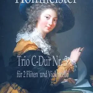 Direktkauf Trio C-Dur Nr.3 für 2 Flöten und Violoncello Partitur und Stimmen