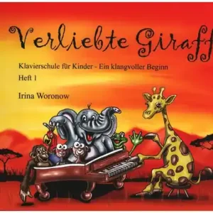 Kracherpreis Verliebte Giraffe Band 1 (+CD) für Klavier
