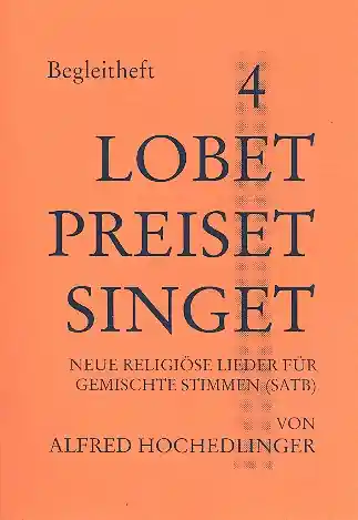 Online Kaufen Lobet preiset singet Band 4 für gem Chor a cappella (z.T. mit Instrumenten)