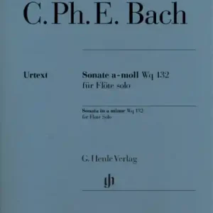 Wochenendangebot Sonate a-Moll Wq132 für Flöte