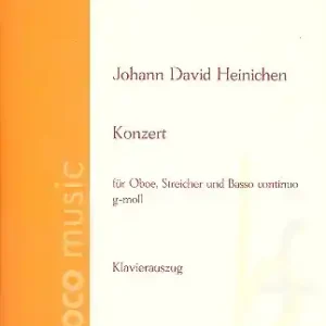 Geprüft Konzert g-Moll für Oboe, Streicher und Bc für Oboe und Klavier