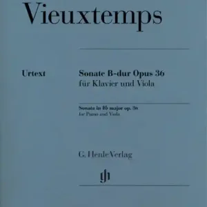 Aktuell Sonate B-Dur op.36 für Viola und Klavier