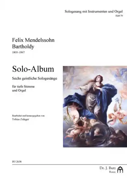 Heißes Angebot Solo-Album für Gesang (tief) und Orgel