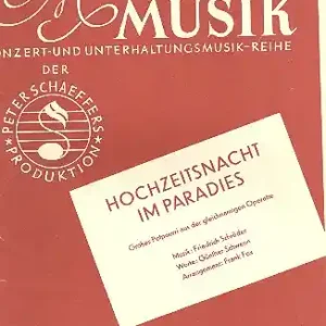 Sichere Zahlung Hochzeitsnacht im Paradies - Tanz-Potpourri: für Salonorchester