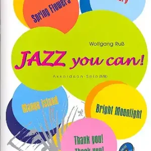 Jazz You can vol.3 (+CD) für Akkordeon Aktuell