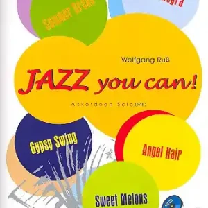 Markenware Jazz You can vol.2 (+CD) für Akkordeon